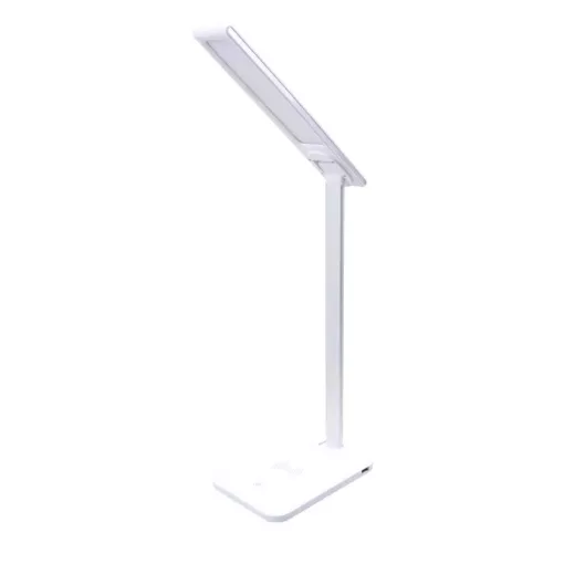 Tracon LALW5W LED asztali lámpa,szab.fényerő,színhőm,vezetéknélk.töltő 100-240V, 50HZ, 5W, 250lm, 2700-5700K, EEI=G