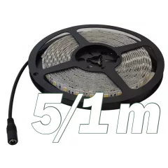   Tracon LED-SZK24-144-NW LED szalag kültéri (vízálló IP65) 14,4 W/m teljesítménnyel, 1440lm/m, 4000K semleges fehér színhőmérséklettel, 24V DC, 10mm széles, 60 LED/m SMD LED, 120°