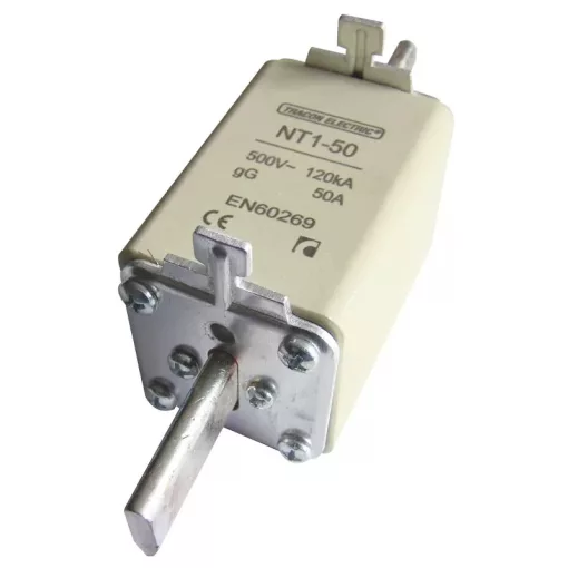 Tracon NT1-200, Késes biztosító 500V AC, 200A, 1, 120kA, gG
