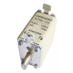   Tracon NTM00-100, Késes biztosító 500V AC, 100A, 00, 120kA, aM