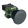 Tracon NYGBC21 Gombafejű nyomógomb, fémalapra szerelt, fekete 1×NO, 3A/400V AC, IP42, d=40mm