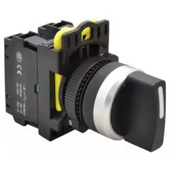   Tracon NYK3-S31BK Karos kapcsoló, háromállású 2×NO, 5A/230V AC-15, IP65