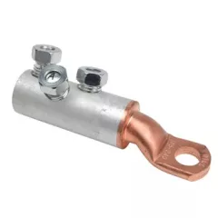   Tracon RA185-240CS16, Szakadófejes csavaros réz-alumínium szemes csősaru 185-240mm2,3×M16