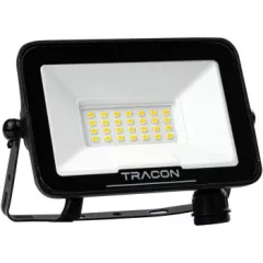   Tracon RSMDSU20W LED fényvető SAMSUNG chippel,mozgásérzékelő csatlakozóval 220-240V AC, 20W, 4000K, IP54, 2000lm, EEI=F