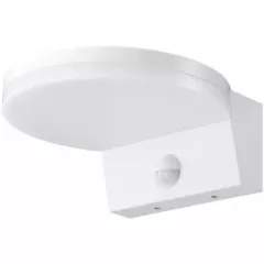   Tracon SLT15W Mozgásérzékelős fali lámpatest, fehér 230VAC, 15W, 140°, 2-9m, 10s-5m, 4500K , IP65, 1350lm, EEI=F