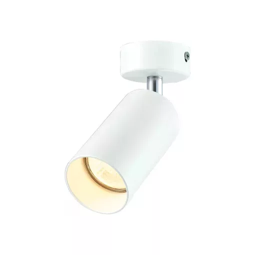 Tracon SPGU10MA1W Mennyezeti állítható spot lámpatest, fehér 100-240VAC, 50Hz, 1xGU10, max.35W