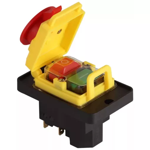 Tracon SSTM-316, Relés biztonsági kapcsoló, gombafejű reteszeléssel 6PIN, 400 VAC, 8A/AC3, IP54, 6,3×0,8