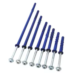   Tracon T10240P Peremes dübel, hatlapfejű peremes csavarral M10×240mm, PA6.6