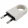 Tracon TCSDLH, Szerelhető csatlakozódugó,lapos húzható H03VV-F2x0,75 1×EURO, 250VAC, max.10A