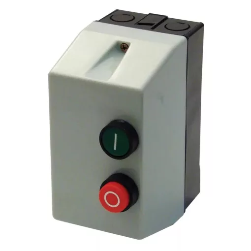 Tracon TEMS1-093 Tokozott motorvédő kombináció, kontaktor+hőrelé, műanyag ház 660V, 50Hz, 6,3A, 3kW, 400V AC, 5,5-8A