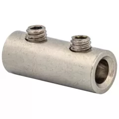   Tracon THCS6 Szigeteletlen toldóhüvely csavarral, ónozott 6mm2, (d1=4,5mm, L=20,5mm)