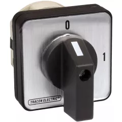   Tracon TK-209/3 Kézikapcsoló, BE-KI 400V, 50Hz, 20A, 3P, 5,5kW, 48×48mm, 90°