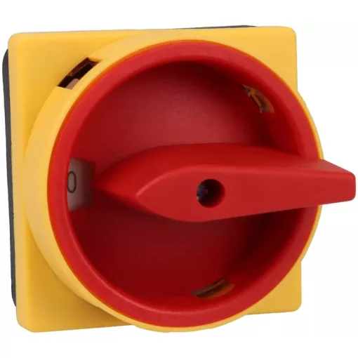 Tracon TKFL-32 Főkapcsoló, lakatolható, BE-KI 400V, 50Hz, 32A, 4P, 11kW, 64×64mm