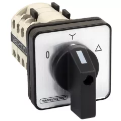   Tracon TKM-16/C Közvetlen Y-D motorkapcsoló 400V, 50Hz, 160A, 37kW, 88×88mm