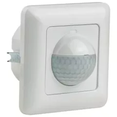   Tracon TMB-060B Mozgásérzékelő, infra, süllyesztett, fehér 220-240 VAC, 10 m, 190°, 10 s-7 min, <3-2000 lux