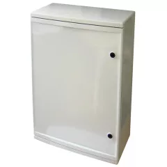   Tracon TME806026 Műanyag elosztószekrény H×W×D=800×600×260mm, IP65, IK10, 1000V AC/DC, RAL7035