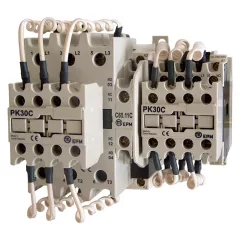   Tracon TR1C1701B Kontaktor kondenzátortelepek kapcsolásához 690V, 50Hz, 17A, 12,5kVAr, 400V AC, 3×NO+1×NO