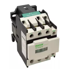   Tracon TR1D1210E7 Kontaktor 660V, 50Hz, 12A, 5,5kW, 48V AC, 3×NO+1×NO