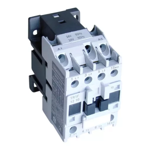 Tracon TR1F2501B7 Kontaktor 660V, 50Hz, 25A, 11kW, 24V AC, 3×NO+1×NC
