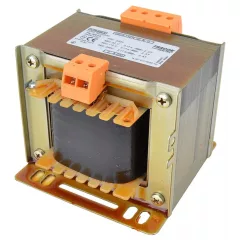   Tracon TVTR-400-F Vezérlő transzformátor ( leválasztó ), 1 fázisú, 230V/primer, 24-230V/szekunder 400VA teljesítménnyel IP00 TVTR