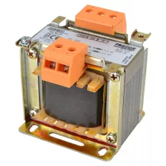   Tracon TVTR-50-F Vezérlő transzformátor ( leválasztó ), 1 fázisú, 230V/primer, 24-230V/szekunder 50VA teljesítménnyel IP00 TVTR