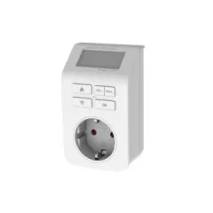   GAO 0743H digitális, beltéri, dugaljas kapcsolóóra, heti programozhatóság 230V fehér max 98ki/be/hét, heti időzítő óra ( 0743H )
