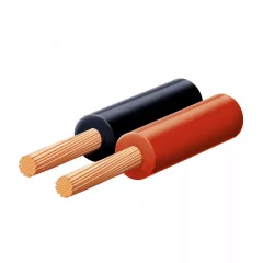   USE KL 0,5-10X Hangszóróvezeték, piros-fekete, 2x0,5mm, 10m ( KL 0,5-10X )