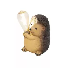   Home MX649S napelemes kerti lámpa, süni villanykörtével, 1 db melegfehér filament LED, 300 mAh akkumulátor, 899 g, műgyanta