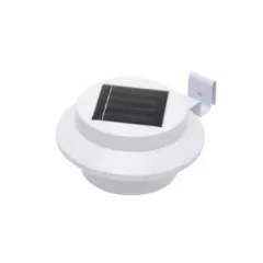   Home MX652 napelemes kerti lámpa, 3 db nagy fényerejű melegfehér LED, akkumulátor, IP44