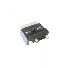   USE V 50SX Videó átalakító, 21 pólusó SCART dugó-3xRCA aljza+SVHS aljzat ( V 50SX )