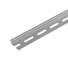   Weidmüller 0514500000 TS 35X7.5/LL 2M/ST/ZN Tartósín, TS 35, TS 35 x 7,5, aljzattal, Acél, galvanizált, krómozott
