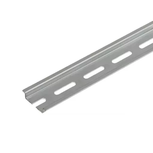 Weidmüller 0514500000 TS 35X7.5/LL 2M/ST/ZN Tartósín, TS 35, TS 35 x 7,5, aljzattal, Acél, galvanizált, krómozott