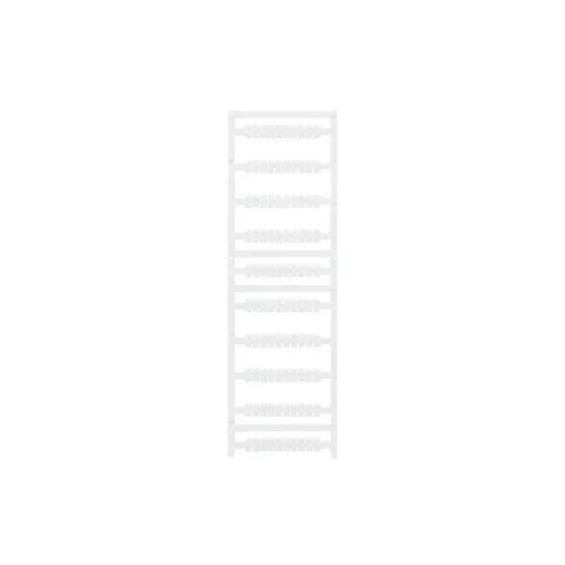 Weidmüller 1011410000 MF-W 9/5.2F MC NE WS MultiFit, Sorkapocs jelölő, 9 x 5.2 mm, Osztás, mm (P): 5.20 WAGO, Legrand, Fehér