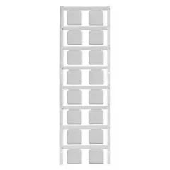   Weidmüller 1014650000 SM 22/22 K MC NE GR SwitchMark, Készülékjelölők, 22 x 22 mm, Szürke