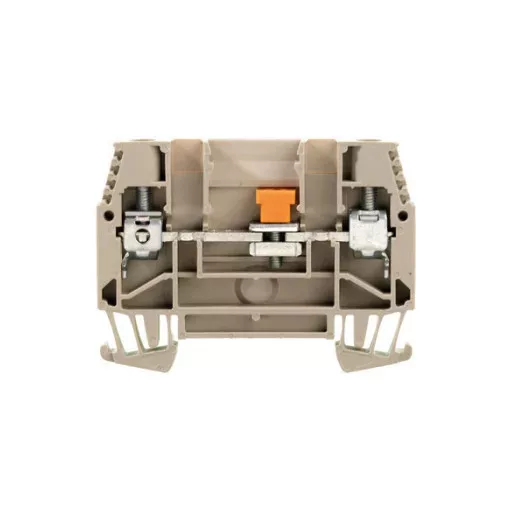 Weidmüller 1016700000 WTL 6/1 sorozat kapocs Mérő-bontó sorkapocs, Csavaros csatlakozás, 6 mm2;, 630 V, 41 A, csúszó, Sötétbézs