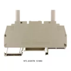   Weidmüller 1018600000 WTL 6/3/STB sorozat kapocs Mérő-bontó sorkapocs, Csavaros csatlakozás, 6 mm2;, 500 V, 41 A, csúszó, Sötétbézs