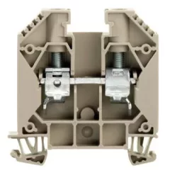   Weidmüller 1020400000 WDU 16 Átvezető sorkapocs, Csavaros csatlakozás, 16 mm2;, 1000V AC / 1000V DC, 76 A, Sötétbézs