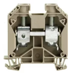   Weidmüller 1020500000 WDU 35 Átvezető sorkapocs, Csavaros csatlakozás, 35 mm2;, 1000V AC / 1000V DC, 125 A, Sötétbézs