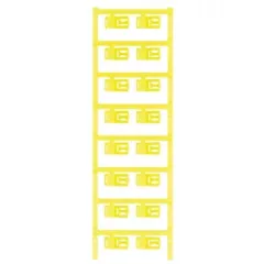   Weidmüller 1025230000 SFC 3/12 MC NE GE SlimFix Clip, Vezeték és kábeljelölők, 3.5 - 7 mm, 12 x 12.5 mm, Sárga