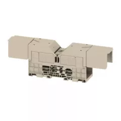   Weidmüller 1029600000 WFF 185/AH Csapos sorozat kapocs Csavaros kapcsok, Átvezető sorkapocs, Névleges keresztmetszet: 185 mm2;, Csavaros csapos csatlakozás