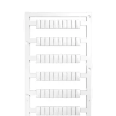   Weidmüller 1046380000 WS 10/5 PLUS MC NE WS WS, Sorkapocs jelölő, 10 x 5 mm, Osztás, mm (P): 5.00 Weidmueller, Allen-Bradley, Fehér