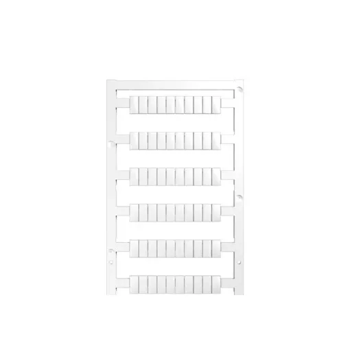 Weidmüller 1046380000 WS 10/5 PLUS MC NE WS WS, Sorkapocs jelölő, 10 x 5 mm, Osztás, mm (P): 5.00 Weidmueller, Allen-Bradley, Fehér