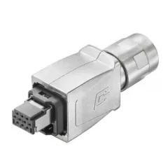   Weidmüller 1072910000 IE-PS-V14M-HYB-10P Csatlakozódugó hibrid, Cat.5 (ISO/IEC 11801)
