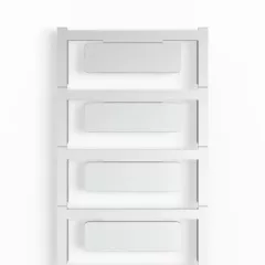   Weidmüller 1079580000 CC 15/49 K MC NE GR ClipCard, Készülékjelölők, 15 x 49 mm, Szürke