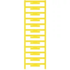   Weidmüller 1112920000 WAD 5 MC NE GE Csoportos jelölő, Fedél, 33.3 x 5 mm, Osztás, mm (P): 5.00 Sárga