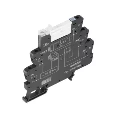   Weidmüller 1122820000 TRS 230VUC 1CO, Komplett relé 1 váltóérintkező (CO) AgNi, 230V UC (AC/DC) +/-10% vezérlőfeszültség, 6A folytonos áram, csavaros csatlakozás (Microseries)