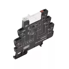   Weidmüller 1122840000 TRS 230VAC RC 1CO, Komplett relé 1 váltóérintkező (CO) AgNi, 230V AC +/-10 % vezérlőfeszültség, 6A folytonos áram, csavaros csatlakozás (Microseries)