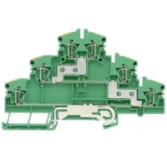   Weidmüller 1131740000 ZDLD 2.5-2N PE Földelő sorkapcsok, Húzórugós csatlakozás, 2.5 mm2;, 500 V, 300 A (2,5 mm2;), Sötétbézs ( WEIDMÜLLER 1131740000 )
