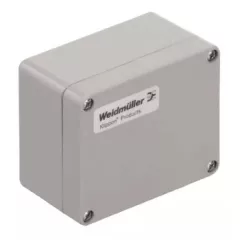   Weidmüller 1305820000 KLIPPON POK 081106 Klippon POK (polyester empty enclosure), Üres ház, Magasság: 75 mm, Szélesség: 110 mm, Mélység: 56 mm, Anyag: üvegszál erősítésű poliészter, kezeletlen, polírozott, Ezüstszürke