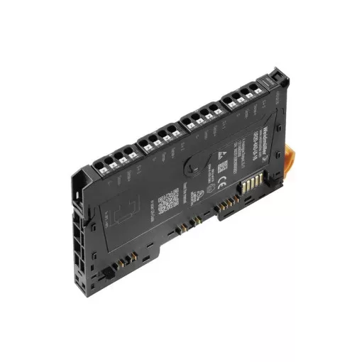 Weidmüller 1315680000 UR20-4AO-UI-16 4 AO - 16 bit-es, 4 csatornás, 2-3-4 vezetékes konfigurálható (0...5 V, 0...10 V, Remote I/O modul, IP20, Analóg jelek, Kimenet, 4 csatornás, Áram/feszültség